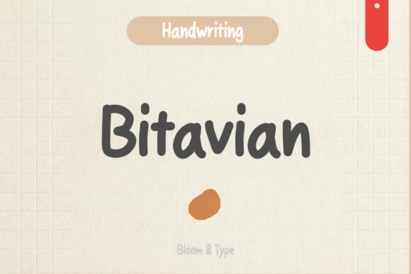 Bitavian: A Playful Handwritten Font for Engaging Campaigns