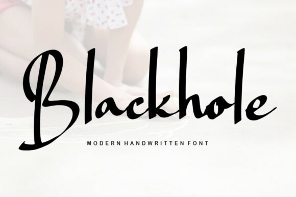 Blackhole: A Handwritten Font for Modern Marketers