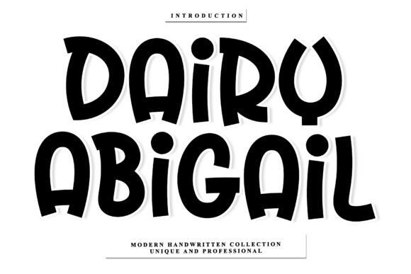 Elevate Your Brand with Dairy Abigail: A Charming Handwritten Font