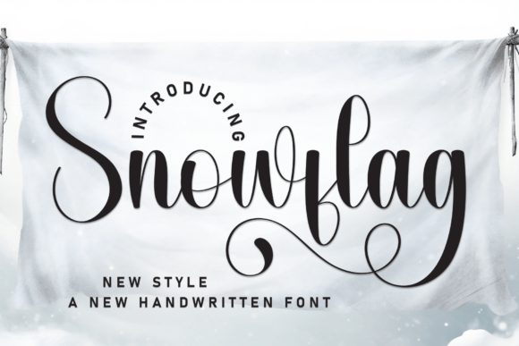Enhance Your Brand with Snowflag: A Versatile Script Font