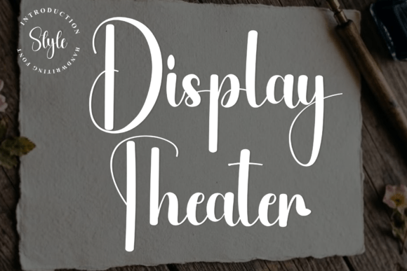Enhance Your Editorial Design with Display Theater Font