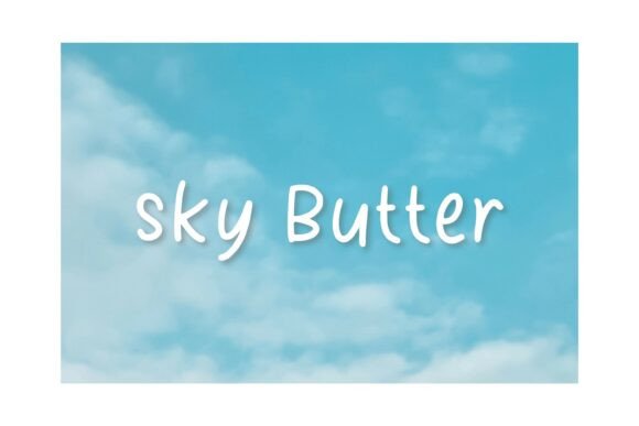 Enhance Your Web Design with Sky Butter Font