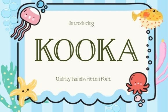 Introducing Kooka: A Charming Hand-Drawn Font for Web Design