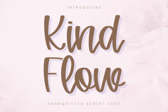 Kind Flow: A Graceful Script Font for Web Design