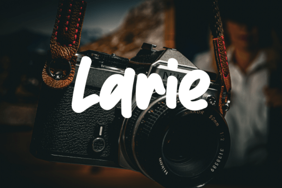 Larie: A Modern and Elegant Typeface for Editorial Design