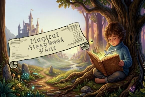 Magical Storybook: A Whimsical Font for Crafters