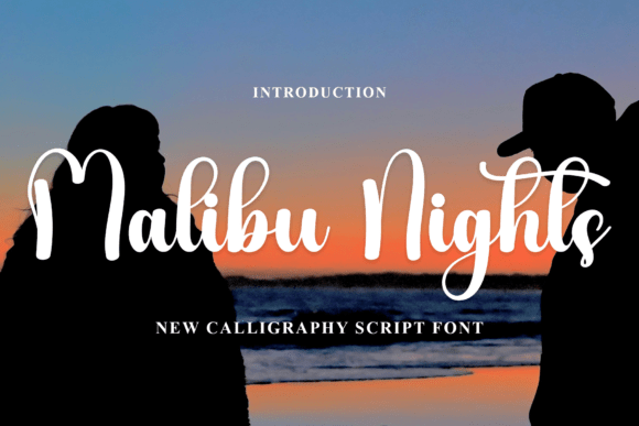 Malibu Nights: A Perfect Font for Creative Craft Projects