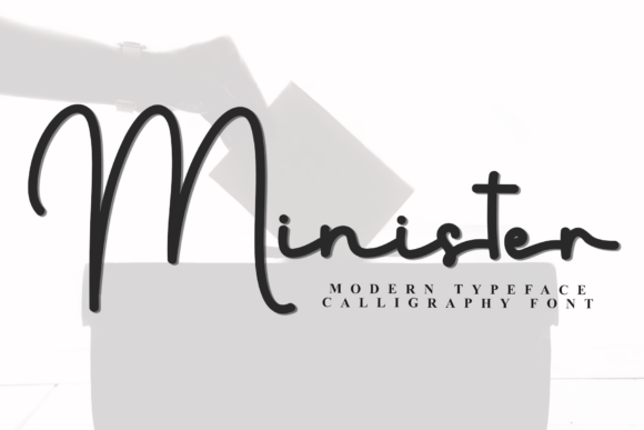 Minister Font: Festive Typography for Holiday Campaigns