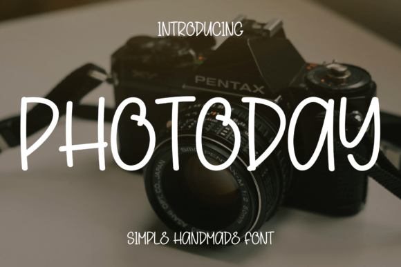 Photoday: A Modern Script Font for Elegant Campaigns