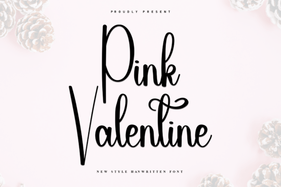 Pink Valentine Font: Testing Script Elegance in Branding