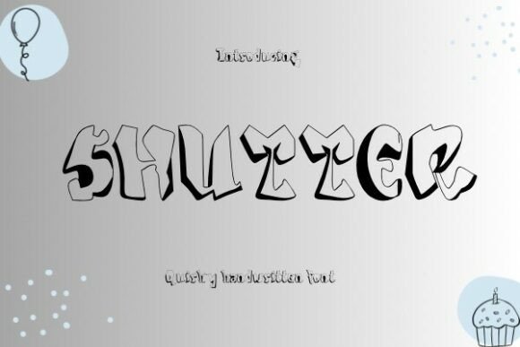 Shutter: A Handwritten Font for Editorial Elegance