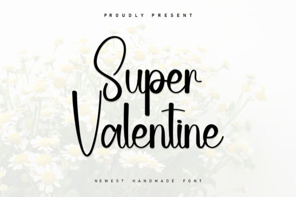 Super Valentine: A Charming Handwritten Font for Web Design
