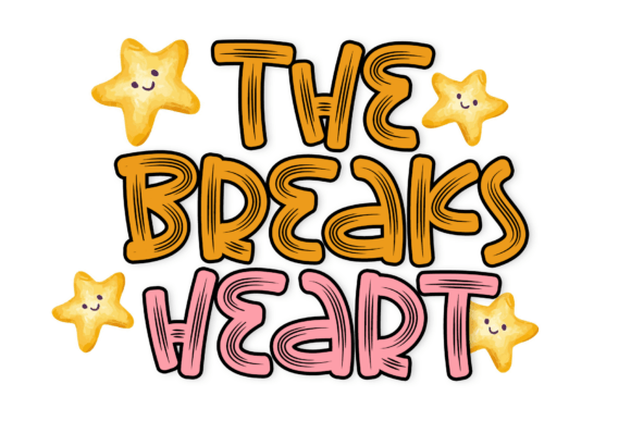 The Breaks Heart: A Versatile Script Font for Branding