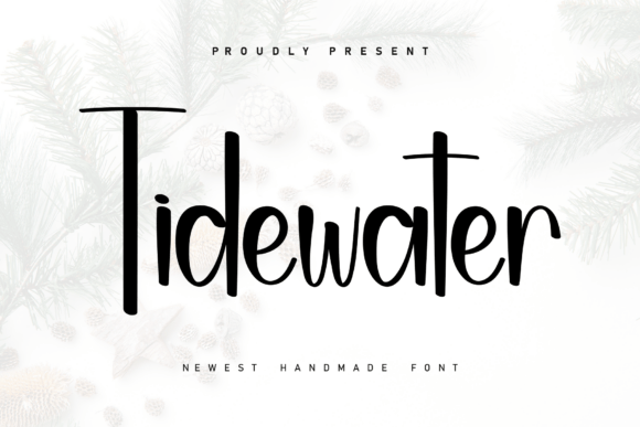 Tidewater: A Handwritten Font for Creative Makers