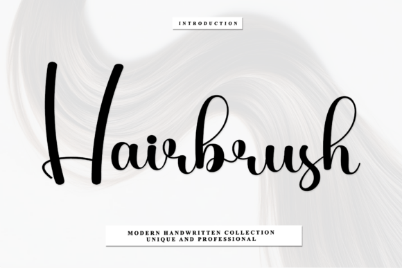 Transform Your Brand with Hairbrush: A Charming Script Font